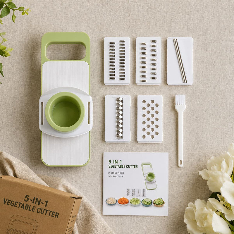 5-in-1 Vegetable Cutter – Ab Sabzi Kaatna Bas 2 Minute Ka Kaam