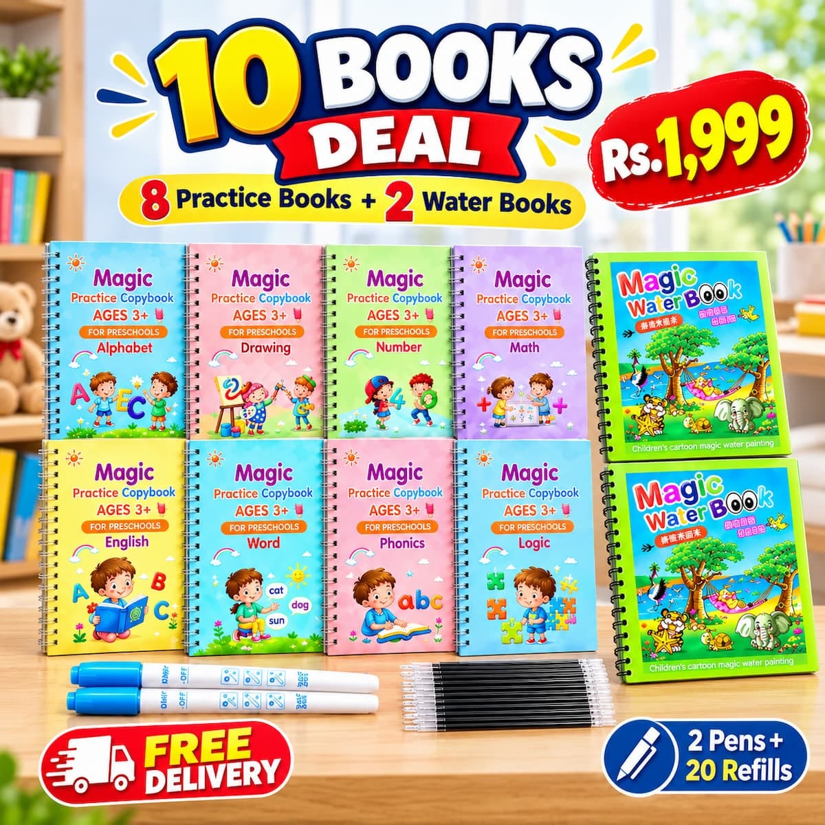 Mega Deal: 10 Magic Books Sirf Rs.1999!