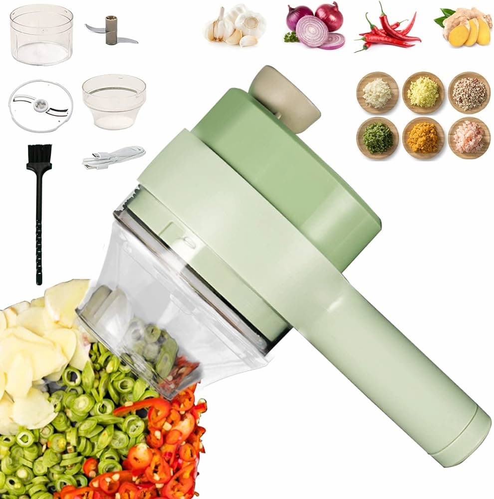 Electric Vegetable Cutter – Bina Haath Lagaye Sabzi Sirf Seconds Mein Cut