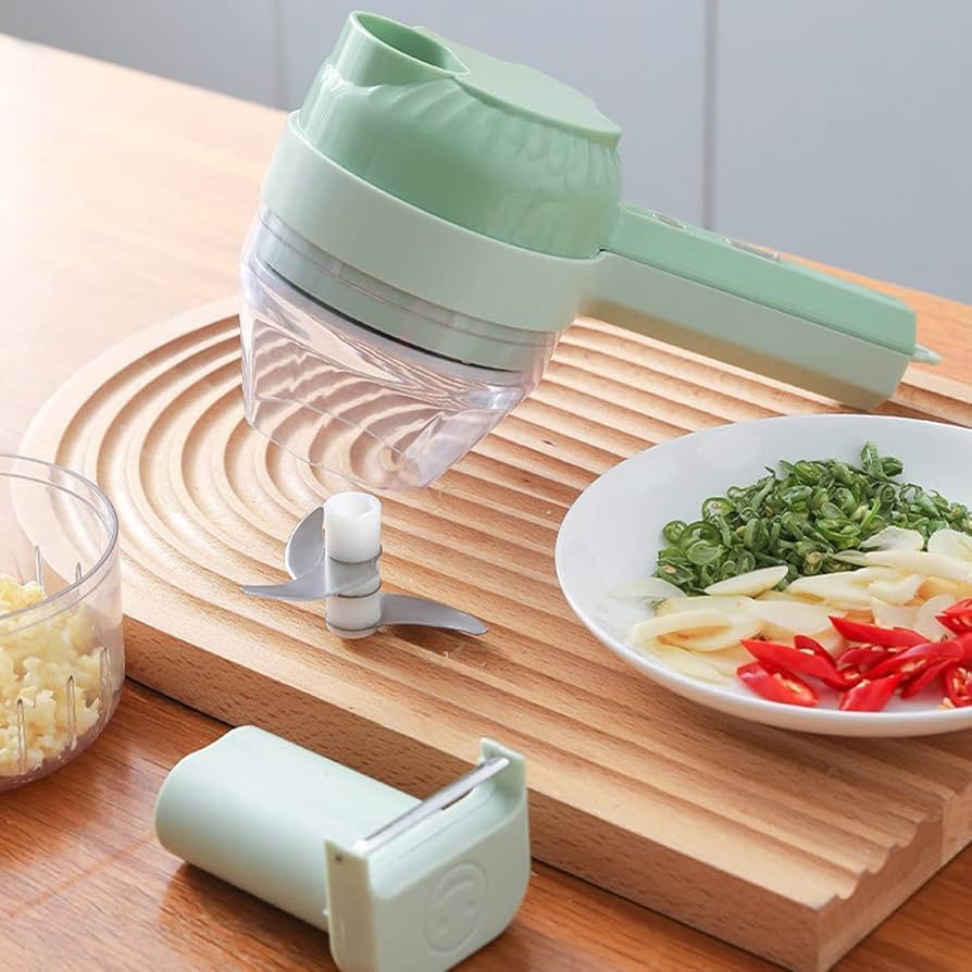 Electric Vegetable Cutter – Bina Haath Lagaye Sabzi Sirf Seconds Mein Cut