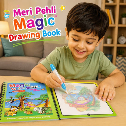 Magic Water Pen Book – Bina Mess Drawing Kit