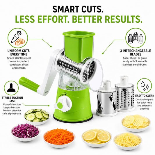 Manual Vegetable Drum Cutter