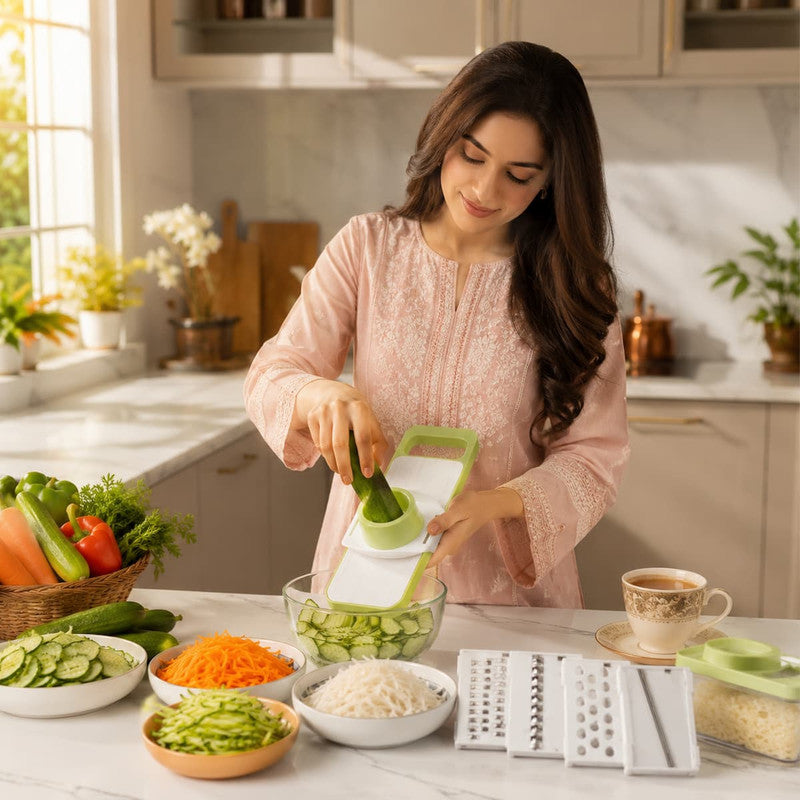 5-in-1 Vegetable Cutter – Ab Sabzi Kaatna Bas 2 Minute Ka Kaam
