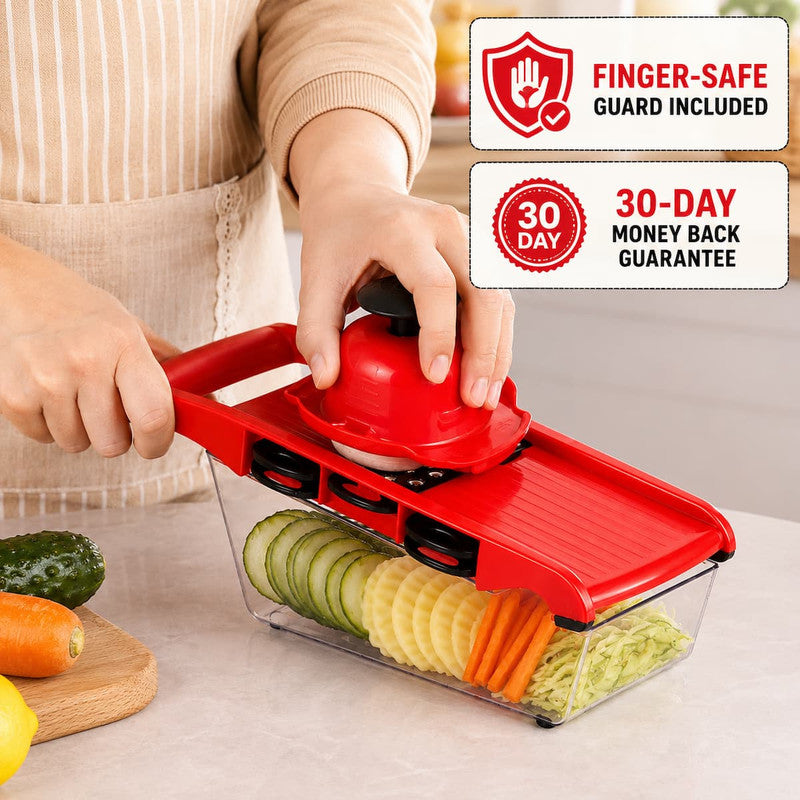 10-in-1 Mandoline Slicer – Har Kitchen Kaam Sirf 1 Tool Se!
