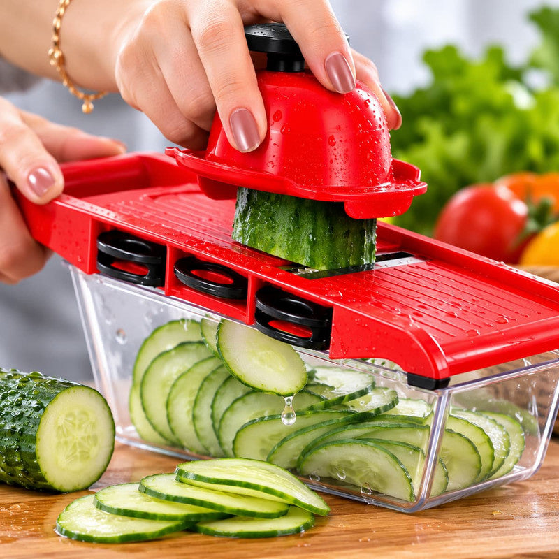 10-in-1 Mandoline Slicer – Har Kitchen Kaam Sirf 1 Tool Se!